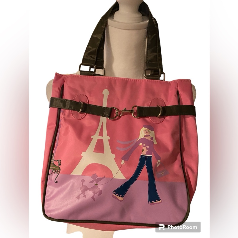 Girls Paris/Poodle Purse; brand new